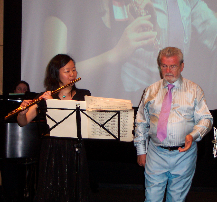 JHSEsq attended the Master Class in Napa with Sir James Galway